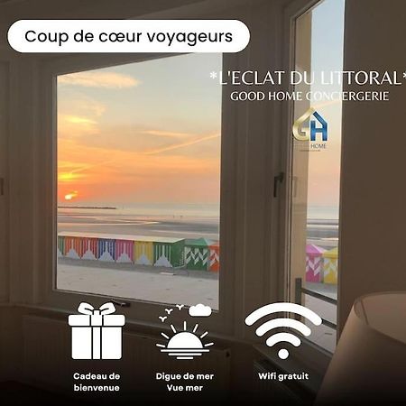 L'Eclat Du Littoral Vue Mer - Good Home Dunkirk Exteriör bild